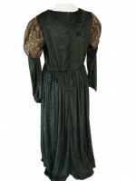 Ladies Medieval Tudor Queen Ann Boleyn Costume And Headdress Size 12 - 14